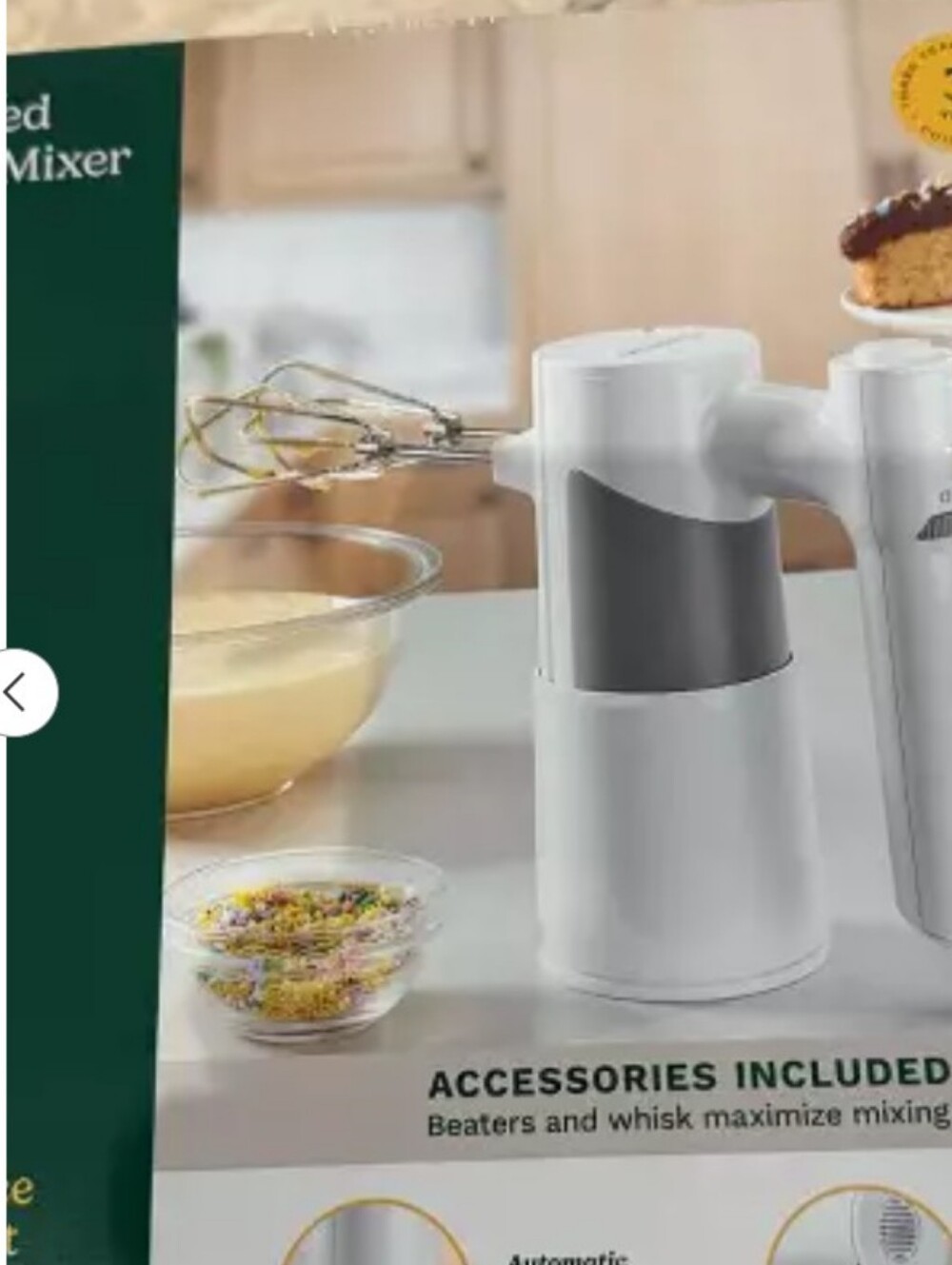 Cuisinart 5-Speed Ergonomic Hand Mixer with Case